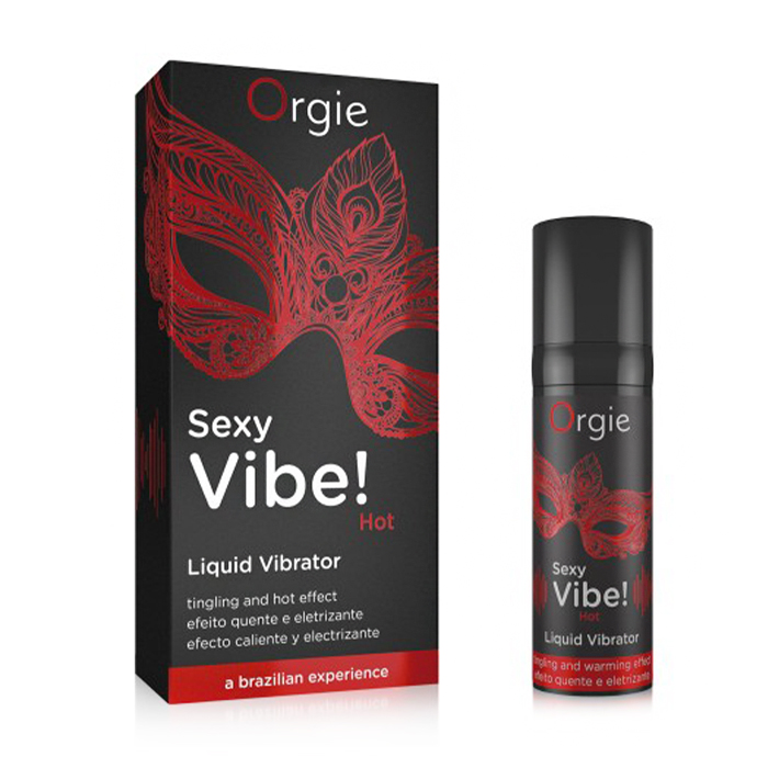 Рідкий вібратор Orgie Sexy Vibe! Hot Liquid Vibrator, 15 мл